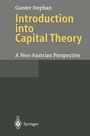Cover: Introduction into Capital Theory - Springer
