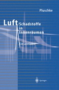Cover: Luftschadstoffe in Innenr&auml;umen - Springer