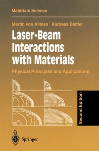 Enlarge image Cover: Laser-Beam Interactions with Materials - Springer