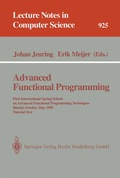 Cover: Advanced Functional Programming - Springer