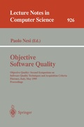 Cover: Objective Software Quality - Springer