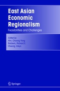 Cover: East Asian Economic Regionalism - Springer