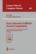 Cover: From Natural to Artificial Neural Computation - Springer