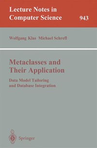 Enlarge image Cover: Metaclasses and Their Application - Springer