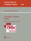 Cover: Computer Science Today - Springer