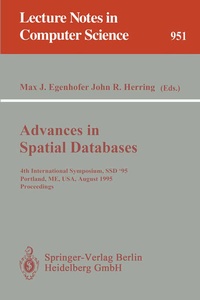 Enlarge image Cover: Advances in Spatial Databases - Springer