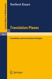 Abbildung von: Translation Planes - Springer