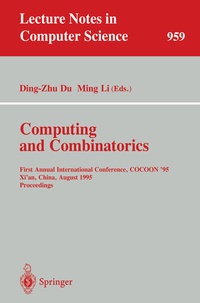 Abbildung von: Computing and Combinatorics - Springer