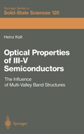 Cover: Optical Properties of III-V Semiconductors - Springer