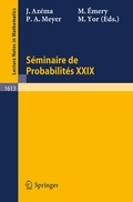 Bild: Seminaire de Probabilites XXIX - Springer