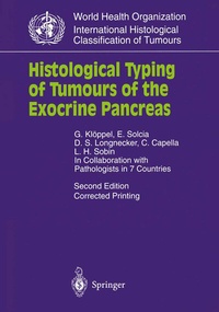 Abbildung von: Histological Typing of Tumours of the Exocrine Pancreas - Springer