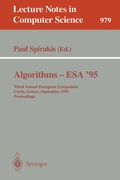 Cover: Algorithms - ESA '95 - Springer