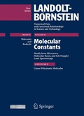 Cover: Linear Molecules - Springer