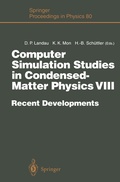 Cover: Computer Simulation Studies in Condensed-Matter Physics VIII - Springer