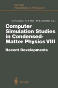 Cover: Computer Simulation Studies in Condensed-Matter Physics VIII - Springer