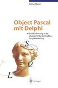 Cover: Object Pascal mit Delphi - Springer