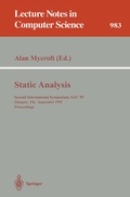 Cover: Static Analysis - Springer