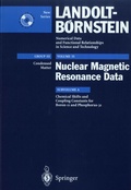 Cover: Chemical Shifts and Coupling Constants for Boron-11 and Phosphorus-31 - Springer