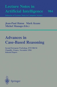 Enlarge image Cover: Advances in Case-Based Reasoning - Springer