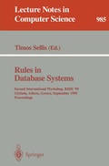 Cover: Rules in Database Systems - Springer