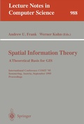 Cover: Spatial Information Theory: A Theoretical Basis for GIS - Springer