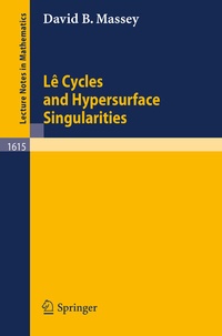 Abbildung von: Le Cycles and Hypersurface Singularities - Springer