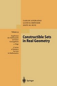 Abbildung von: Constructible Sets in Real Geometry - Springer