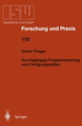 Cover: Durchg&auml;ngige Programmierung von Fertigungszellen - Springer