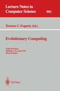 Cover: Evolutionary Computing - Springer