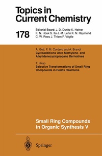 Enlarge image Cover: Small Ring Compounds in Organic Synthesis V - Springer