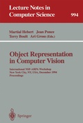 Cover: Object Representation in Computer Vision - Springer