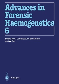 Abbildung von: 16th Congress of the International Society for Forensic Haemogenetics (Internationale Gesellschaft für forensische Hämogenetik e.V.), Santiago de Compostela, 12-16 September 1995 - Springer