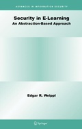 Cover: Security in E-Learning - Springer