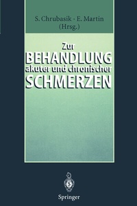 Abbildung von: Zur Behandlung akuter und chronischer Schmerzen - Springer