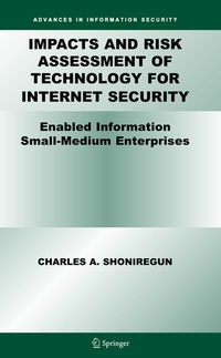 Enlarge image Cover: Impacts and Risk Assessment of Technology for Internet Security - Springer