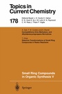 Cover: Small Ring Compounds in Organic Synthesis V - Springer