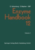 Cover: Enzyme Handbook 12 - Springer