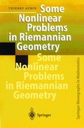 Bild: Some Nonlinear Problems in Riemannian Geometry - Springer