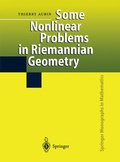 Bild: Some Nonlinear Problems in Riemannian Geometry - Springer