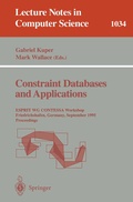Cover: Constraint Databases and Applications - Springer