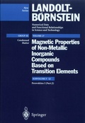 Cover: Perovskites I (Part b) - Springer