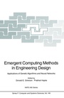 Cover: Emergent Computing Methods in Engineering Design - Springer