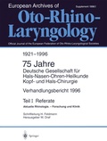 Cover: Verhandlungsbericht 1996 der Deutschen Gesellschaft f&uuml;r Hals-Nasen-Ohren-Heilkunde, Kopf- und Hals-Chirurgie - Springer