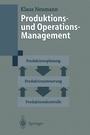 Cover: Produktions- und Operations-Management - Springer