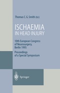 Bild: Ischaemia in Head Injury - Springer