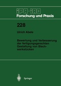 Cover: Bewertung und Verbesserung der fertigungsgerechten Gestaltung von Blechwerkst&uuml;cken - Springer