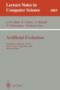 Cover: Artificial Evolution - Springer