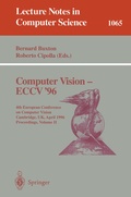 Cover: Computer Vision - ECCV '96 - Springer