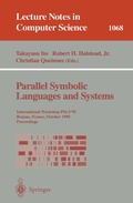 Cover: Parallel Symbolic Languages and Systems - Springer