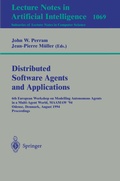 Cover: Applications of Multi-Agent Systems - Springer